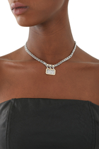 Classic Chain Necklace, 18K Gold & Sterling Silver